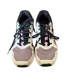 OnCloud Heron Women's Athletic Shoes - Black, Purple, and White-Size 7.5